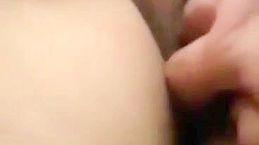 Anal Masturbation with My Wife Ass and Pussy