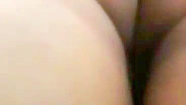 Anal Masturbation with My Wife Ass and Pussy
