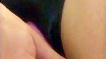 Amateur Masturbates with Wet Pussy and Dildo