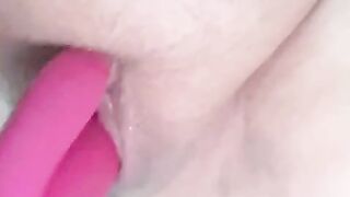 Amateur Masturbation with Dildo & Pussy Sex Toys / Homemade Exhibitionism