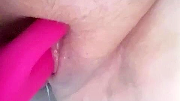 Amateur Masturbation with Dildo & Pussy Sex Toys / Homemade Exhibitionism