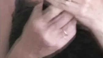 Amateur Granny Masturbation & Blowjob with Dildo and Cumshot