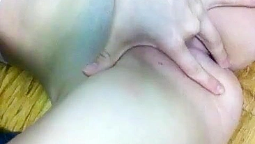 Amateur Lupita Masturbates with Shaved Pussy & Clit, Homemade Video