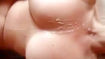 Mutual Masturbation & Double Orgasm - Amateur BBW with Big Tits Cumming Together