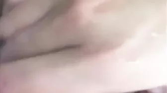 Solo Masturbation by Young Girlfriend in Bathtub