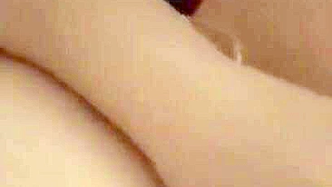 Amateur BBW Masturbates with Big Tits & Cums in Leaked Selfie Video