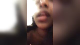 Massive Ebony Titties Masturbating Amateur Homemade