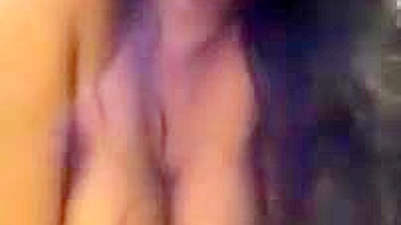 Massive Ebony Titties Masturbating Amateur Homemade