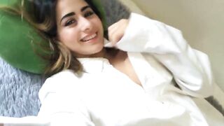 Homemade Masturbation Video by Brunette Girlfriend for Her Horny Man Orgasmic Pleasure