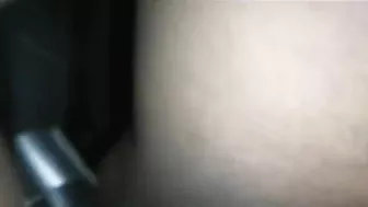 Public Masturbation with Big Boobs on Front Porch