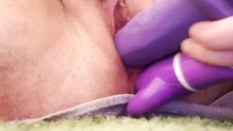 Male Masturbates with Toys & Squirts in FTM Double Penetration