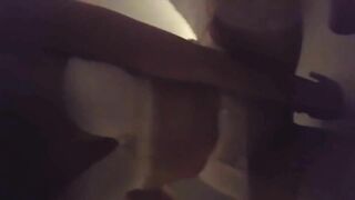 Masturbating with Dildo on Wedding Night Solo