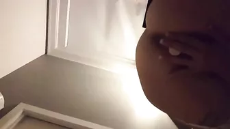 Masturbating with Dildo on Wedding Night Solo