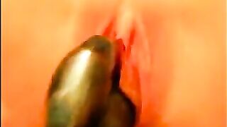 MILF Masturbates with Rabbit & Squirts Amateur Homemade Toy Orgasm