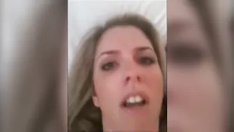 Mature British Blonde Cums Hard while Dirty Talking Amateur Masturbation