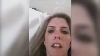 Mature British Blonde Cums Hard while Dirty Talking Amateur Masturbation