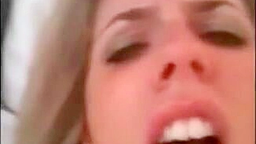 Mature British Blonde Cums Hard while Dirty Talking Amateur Masturbation