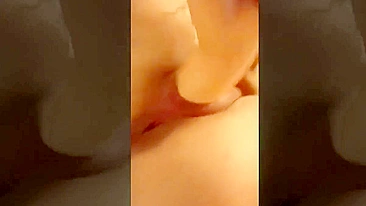 Masturbating with Dildos - Kinky Brunette Naughty Playtime