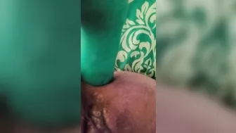 Hairy Amateur Masturbates with Dildo in Hungry Butthole