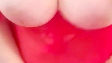 MILF Mom Bouncy Big Tits & Sex Toys Masturbation