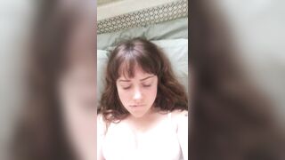 Agonizing Orgasmic Pussy Play with Amateur Brunette Fingering Homeade Masturbation Selfies