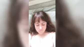 Agonizing Orgasmic Pussy Play with Amateur Brunette Fingering Homeade Masturbation Selfies