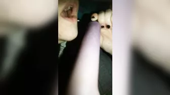 Amateur Selfie Masturbation with Creamy Pussy and Sex Toys