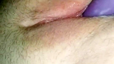 Amateur Selfie Masturbation with Creamy Pussy and Sex Toys