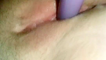 Amateur Selfie Masturbation with Creamy Pussy and Sex Toys