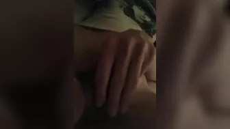 MILF Mom Selfie Pussy Play with Finger Bliss