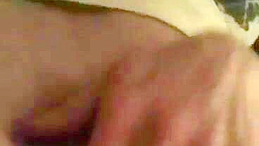 MILF Mom Selfie Pussy Play with Finger Bliss