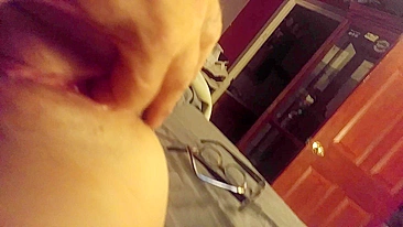 Submissive Girlfriend Homemade Masturbation with Finger Fucking and Hot Ass
