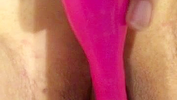 MILF Masturbates with New Dildo and Vibrator in Homemade Porn!