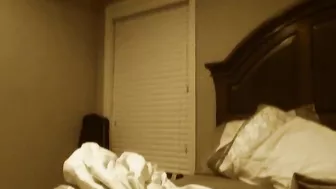 Amateur Brunette Masturbates with Big Boobs and Dildo on Webcam