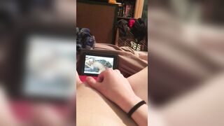 Amateur Lesbians Finger Each Other Pussies in Homemade Masturbation Video