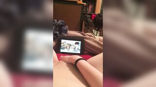 Amateur Lesbians Finger Each Other Pussies in Homemade Masturbation Video