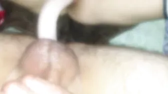 Girlfriends Share Dildos in Homemade Masturbation Session