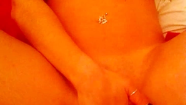 MILF Wife Amateur Fingering & Masturbation with Small Tits and Skinny Body
