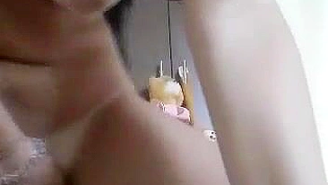 Brunette MILF Selfies Her Big Boobs and Busty Tits while Fingering Herself in Amateur Homemade Porn