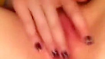Amateur Girlfriend Tight Pussy Squirts during Homemade Masturbation