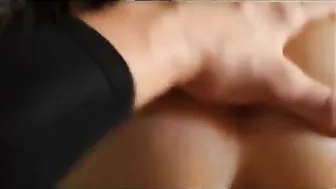 Blonde Girl Homemade Masturbation with Huge Dildos and Moaning Orgasms