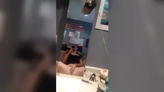 Mirror Selfie Masturbation - Amateur College Girl Fingering Fun