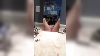 Mirror Selfie Masturbation - Amateur College Girl Fingering Fun