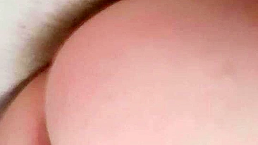 Anal Masturbation with Big Boobs and Sex Toys