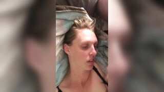 MILF Masturbates and Cums on Wife Face in Homemade Amateur Video!