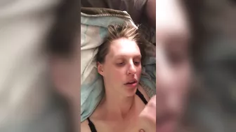 MILF Masturbates and Cums on Wife Face in Homemade Amateur Video!