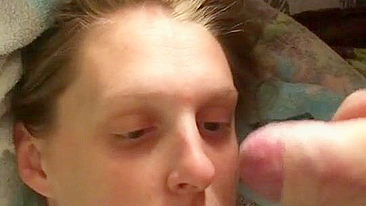 MILF Masturbates and Cums on Wife Face in Homemade Amateur Video!