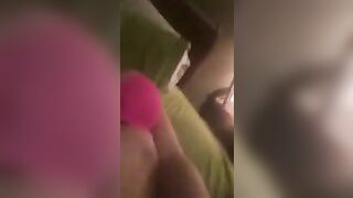 Blonde Babe Selfie Masturbation Pt. 2 / Big Boobs & Fingering