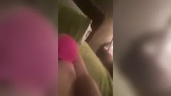 Blonde Babe Selfie Masturbation Pt. 2 / Big Boobs & Fingering