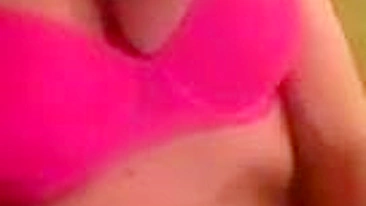 Blonde Babe Selfie Masturbation Pt. 2 / Big Boobs & Fingering